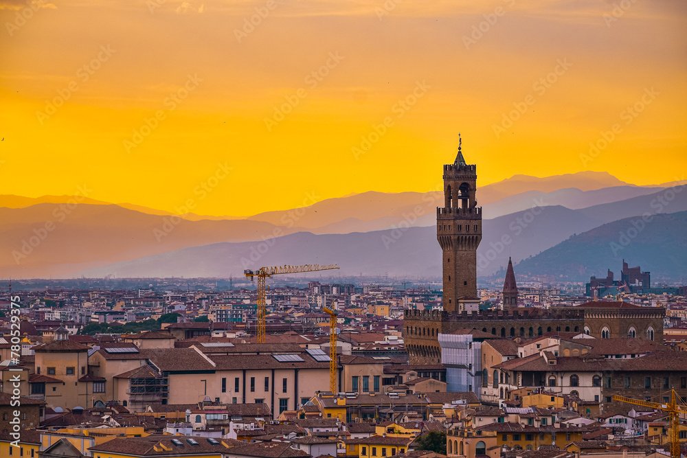 Palazzo Vecchio in historic Florence 
