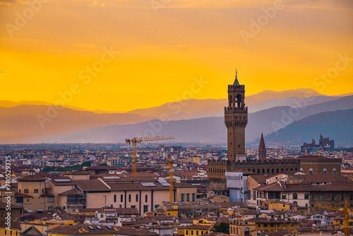 Palazzo Vecchio in historic Florence  © Diana