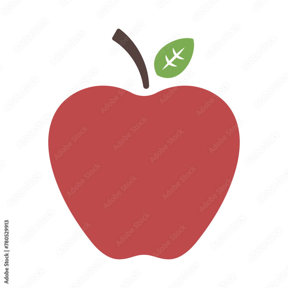 Fototapeta premium Apple Red And Green