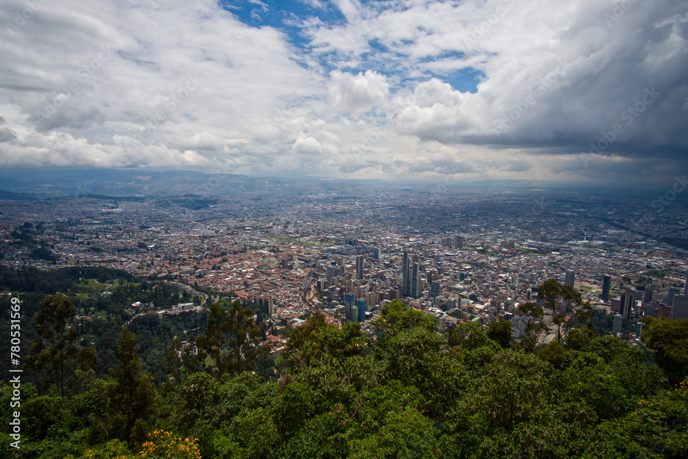 Bogotá view from Monserrate Bogotá view from Monserrate