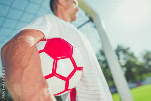 Caucasian Soccer Player Portrait © Tomasz Zajda