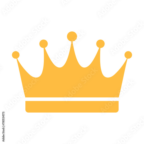 Gold Crown Flat Colours