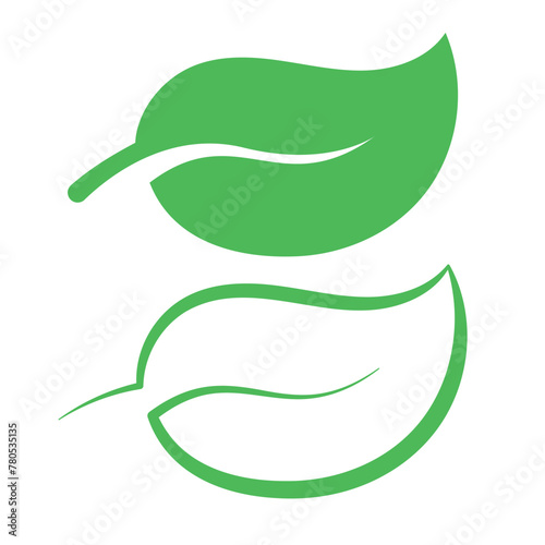 Green Leaf Shapes