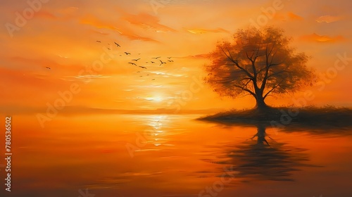 Evening Serenity: Waterside Silhouettes./n © Крипт Крпитович