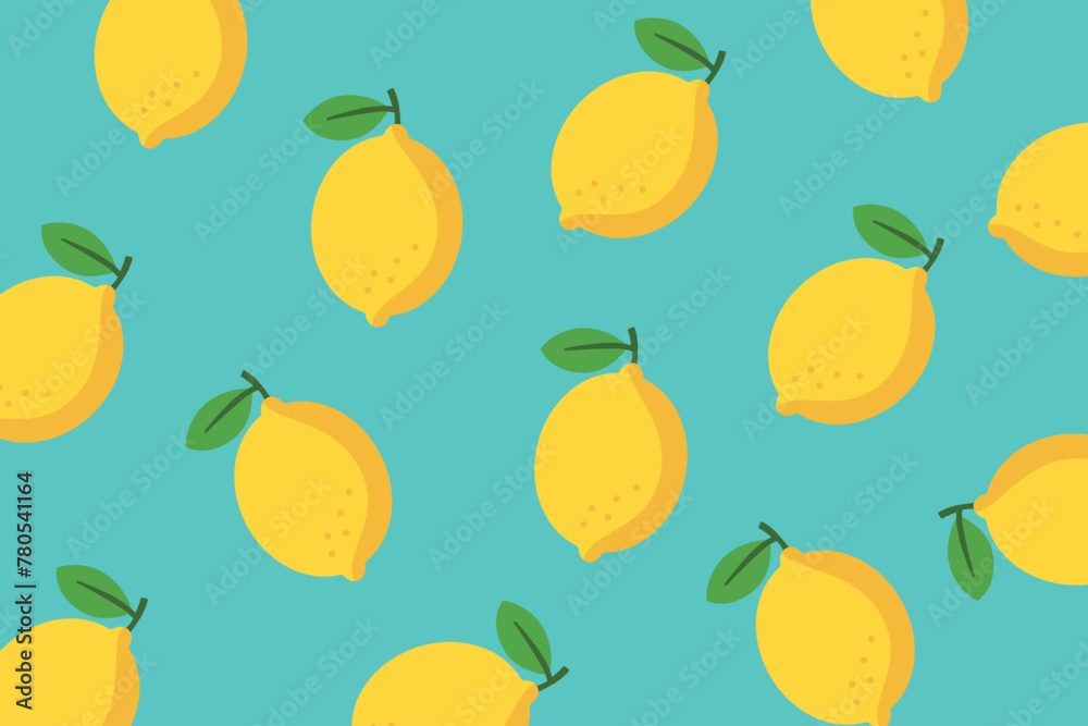 Lemon Summer Background Lemon Summer Background