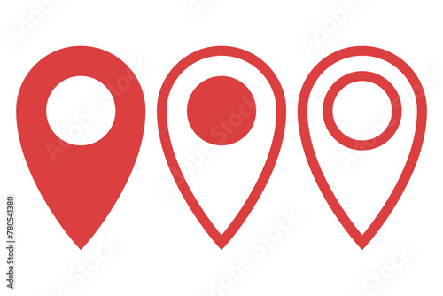 Location Pin Multiple Styles