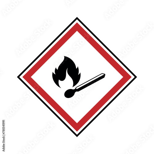 No Lit Matches Diamond Sign