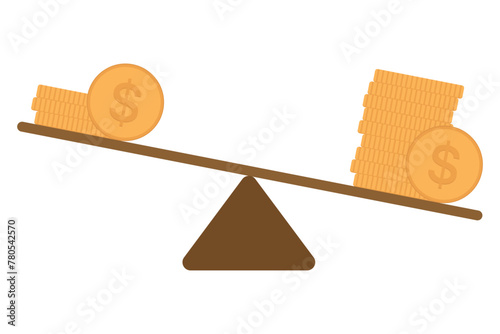 Pay Gap Inequality See Saw