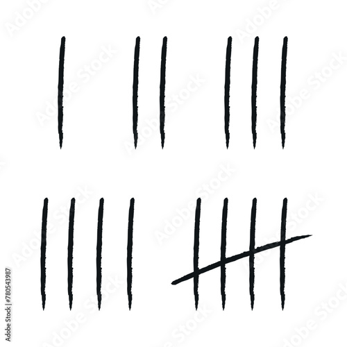 Set of Tally Marks