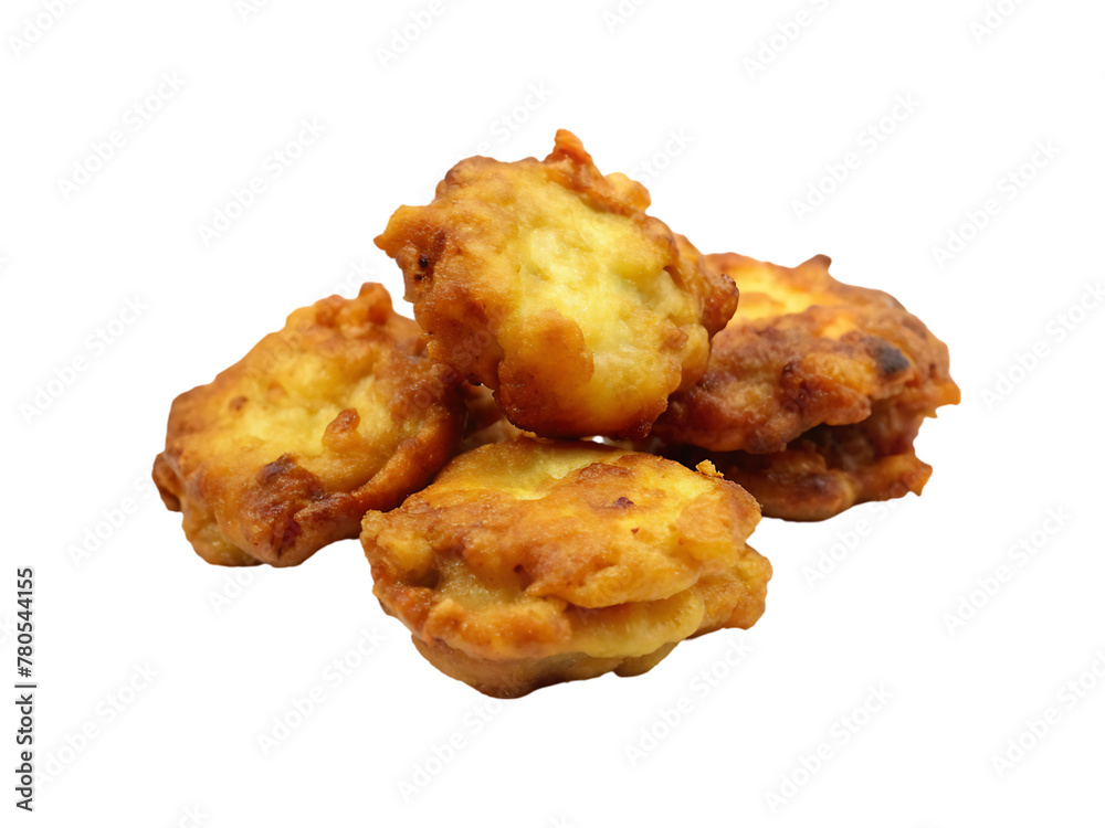 shrimp pancakes isolated on a white background shrimp pancakes isolated on a white background