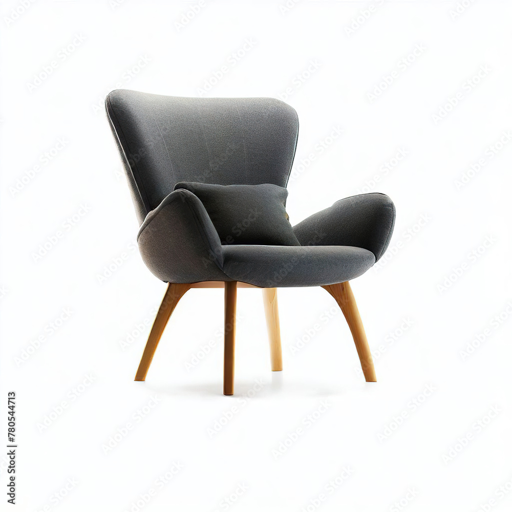 Elegant Colorful Chair with White Background. brown wooden armchair made with Generative AI technology
Elegant Colorful Chair with White Background. brown wooden armchair made with Generative AI technology