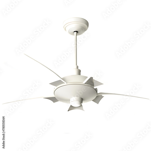 new design ceiling fan silhouett