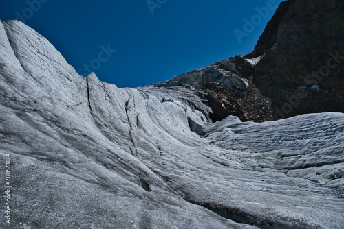 Glacier cliffs