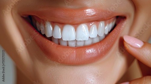 Perfect smile with beautifu...