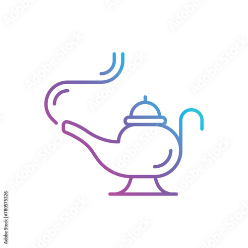 Magic Lamp vector icon