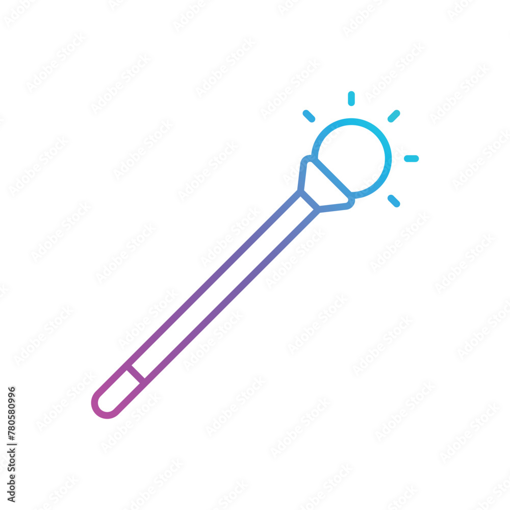 Scepter vector icon Scepter vector icon