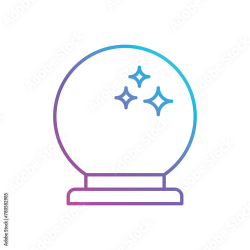 Crystal Ball vector icon