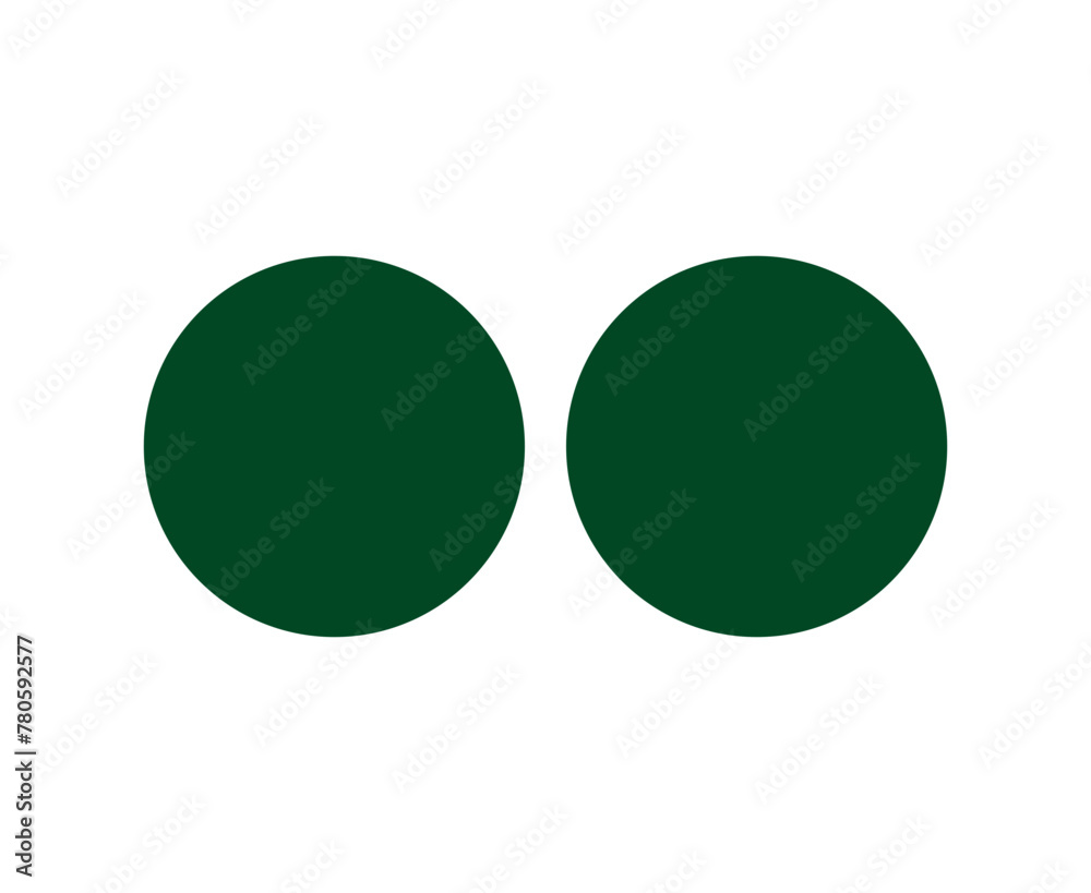Circle Shape Symbol Green Element Vector Graphic Design Illustration Circle Shape Symbol Green Element Vector Graphic Design Illustration