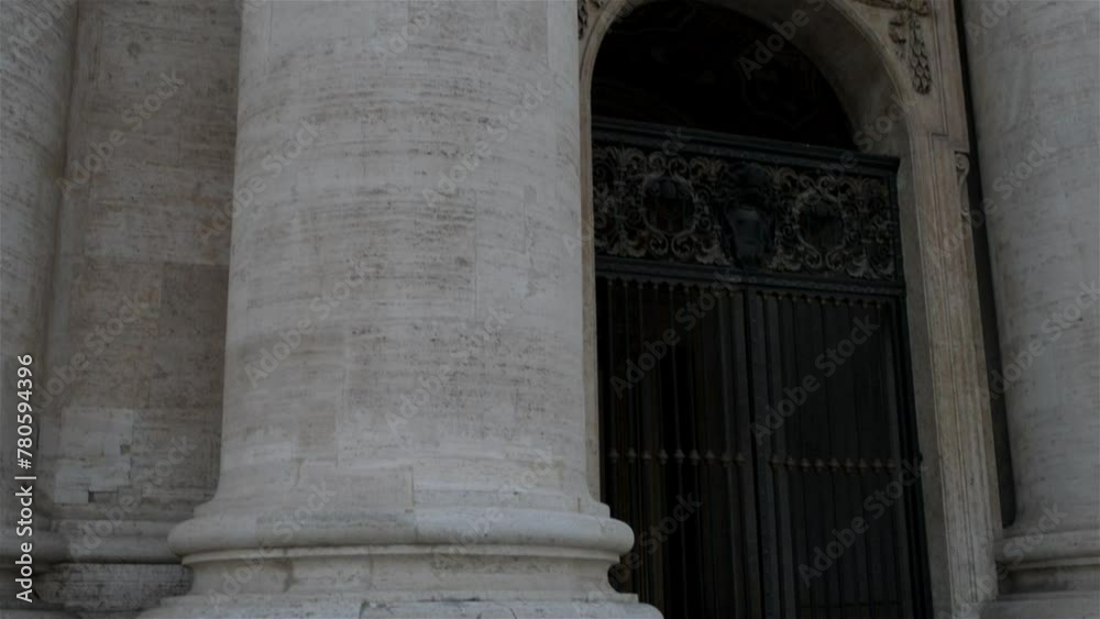 St. Peter Square is large plaza in Vatican City St. Peter Square is large plaza in Vatican City