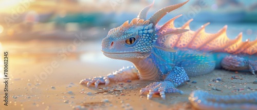  dragon on the beach