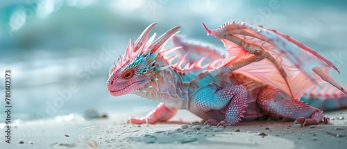  dragon on the beach