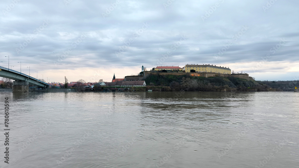 Petrovaradin Fortress by the Danube river, Novi Sad