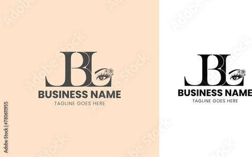 Letter LBL logo design. Creative Initial letter BLL logo. Letter LLB symbol, Letter business. Vector Logo Design photo