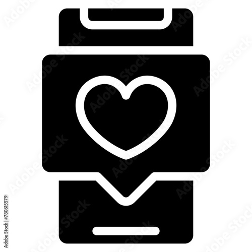 Love Message Mobile Icon