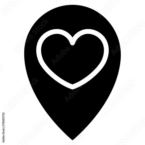 Romantic Date Location Icon