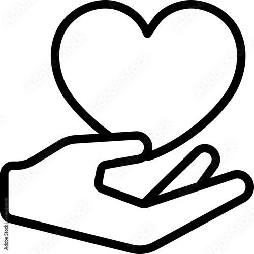 Give Love Heart Icon