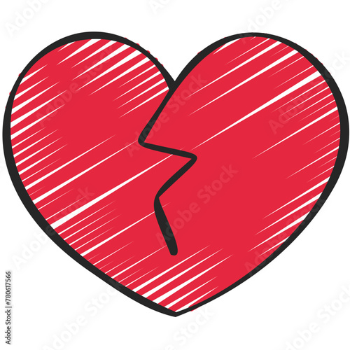 Broken Heart Icon