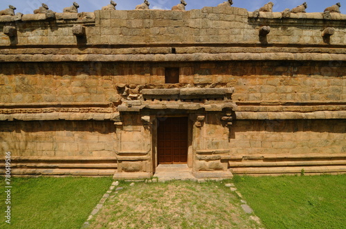 Hindu temple, Thanjavur, UNESCO World Heritage Site, Tamil Nadu, India photo