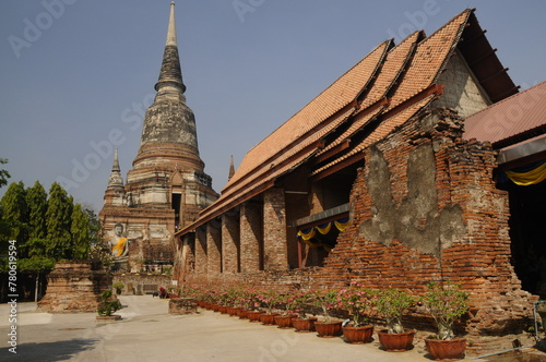 Wat Yai Chai Mongkhon, Buddhist temple in Ayutthaya, UNESCO World Heritage Site, Thailand, Southeast Asia photo