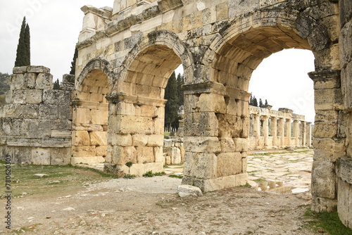 Ancient City of Hierapolis, Pamukkale, UNESCO World Heritage Site, Anatolia, Turkey Minor photo