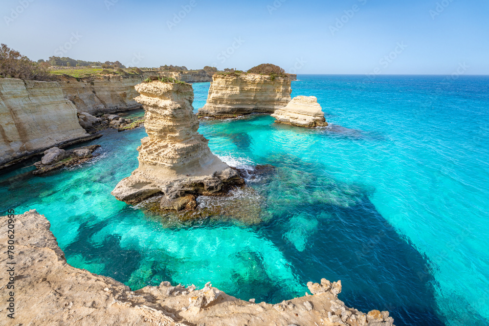 Torre Sant' Andrea, Salento coast, Puglia region, Italy