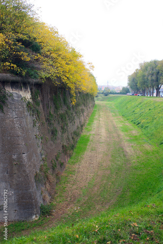 Bastione Campo Marzio, Venetian Bastion and Moat of the City Wall of Verona, Italy
 photo