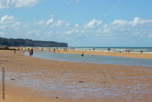 Omaha Beach, Saint-Laurent-sur-Mer, Calvados, Normandy, France photo