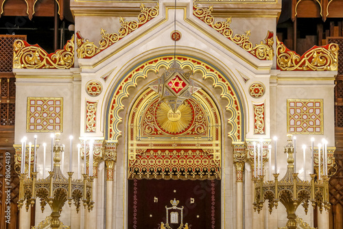 Torah Ark, Great Synagogue of Budapest, Hungary