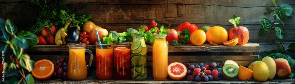 Health drinks galore mixed fruits Health drinks galore mixed fruits