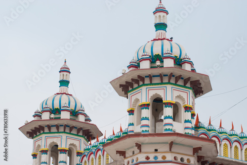 Beautiful top pillar of Janki Mandir, Janakpur Nepal 