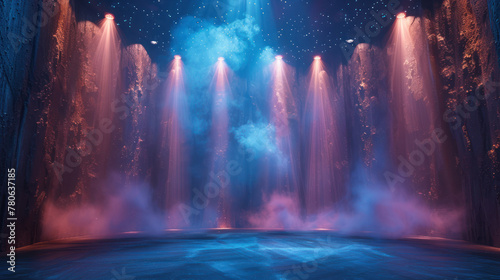 Stage With Waterfall Feature photo