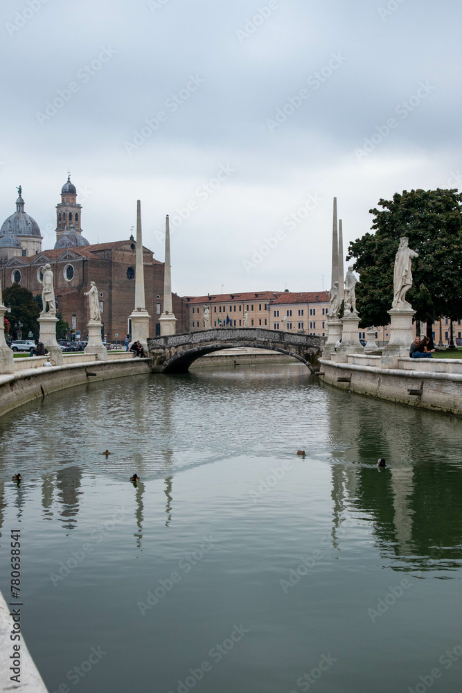 Fototapeta premium Prato della Valle, città di Padova, Veneto
