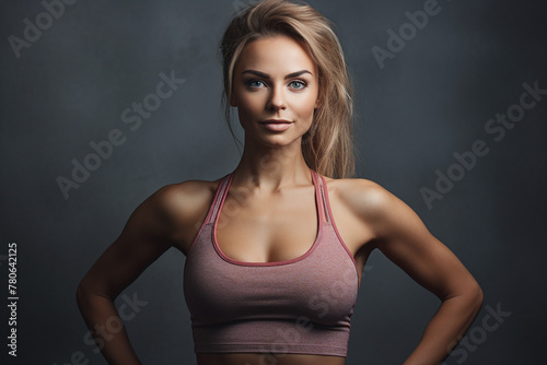 Relaxed yoga person enjoying morning meditation relaxation moment Generative AI image nature training