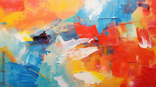 An abstract background created with oil paints is one of the most unique and impressive elements in painting. Unlike realistic images, abstract backgrounds allow the artist to express photo
