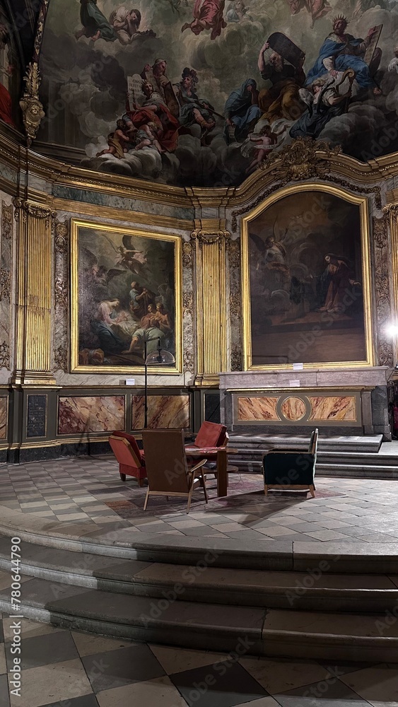 Fototapeta premium interior of the church