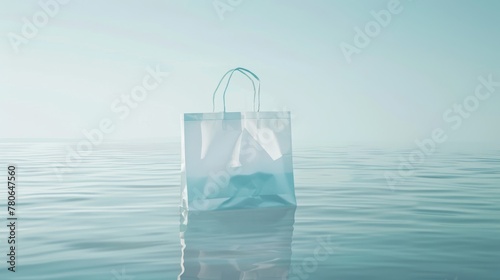 Translucent shopping bag pa...