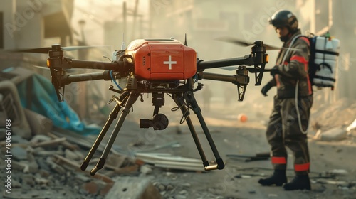 Drone transport enhances emergency response by delivering medical supplies to inaccessible locations