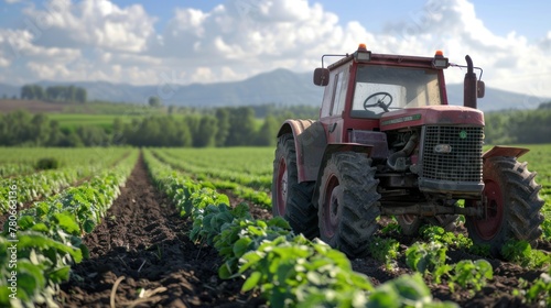 farmers professionals use technology tools and machines for produce and monitor agricultural