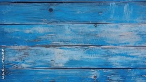 background texture wooden board blue color paint, natural design, blank, mockup, copy