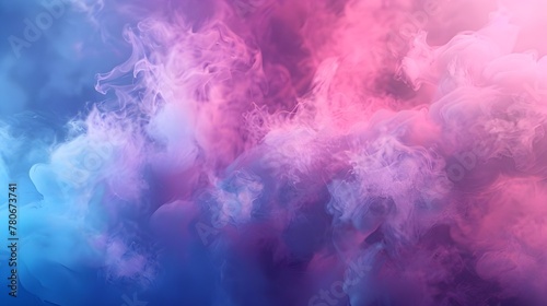 Background of forms and abstract figures of smoke and steam of colors on background. photo